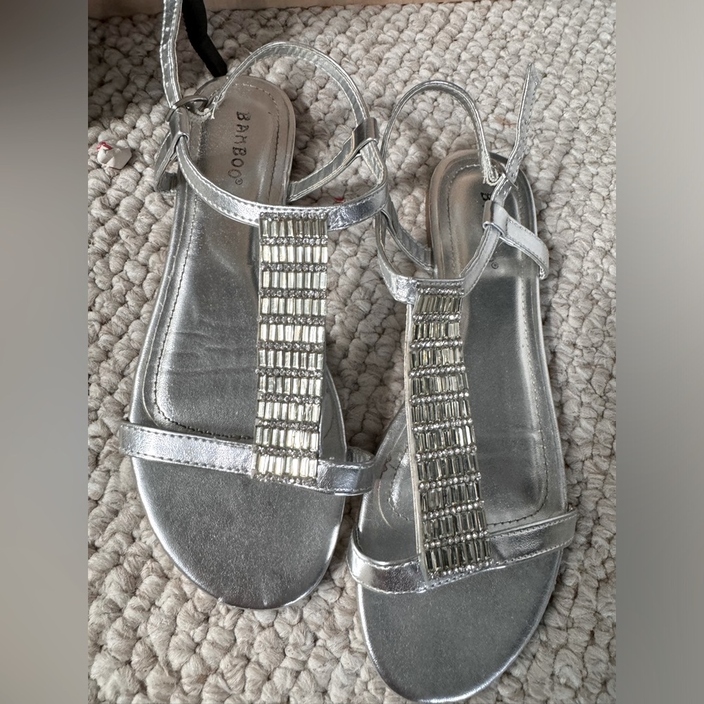 Flats with jeweled detail